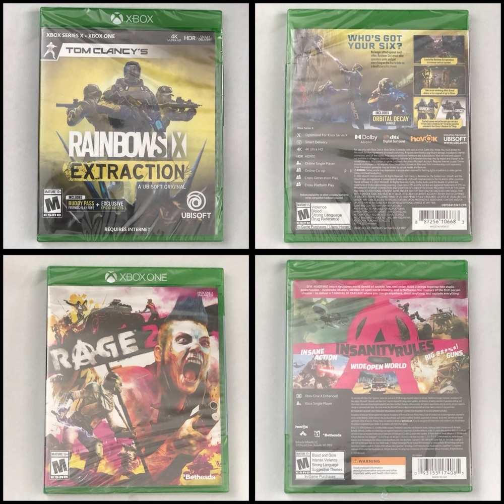 XBox Video Game Collection NWT - Picture 4 of 5